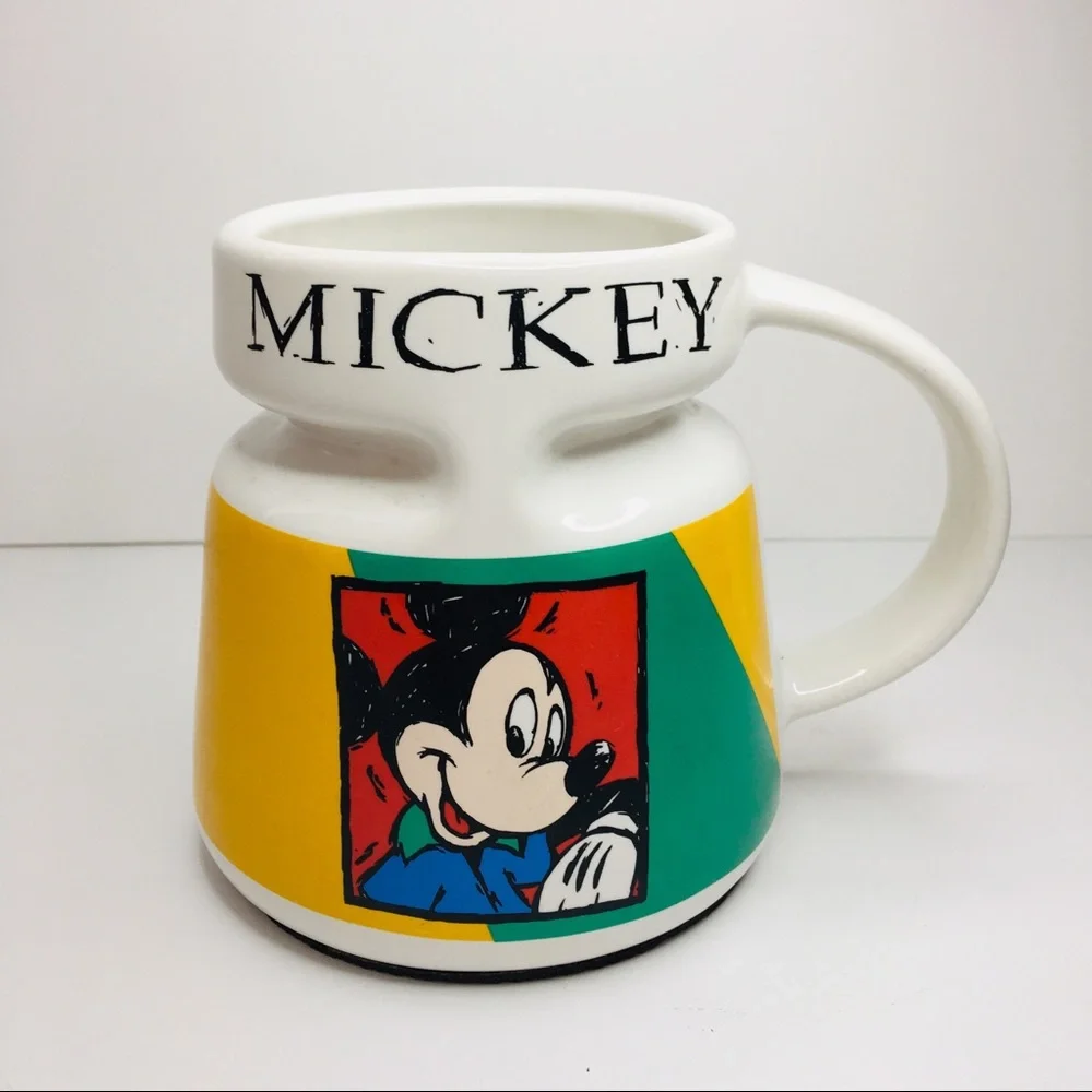 Vintage Mickey Mouse Large Coffee Mug
